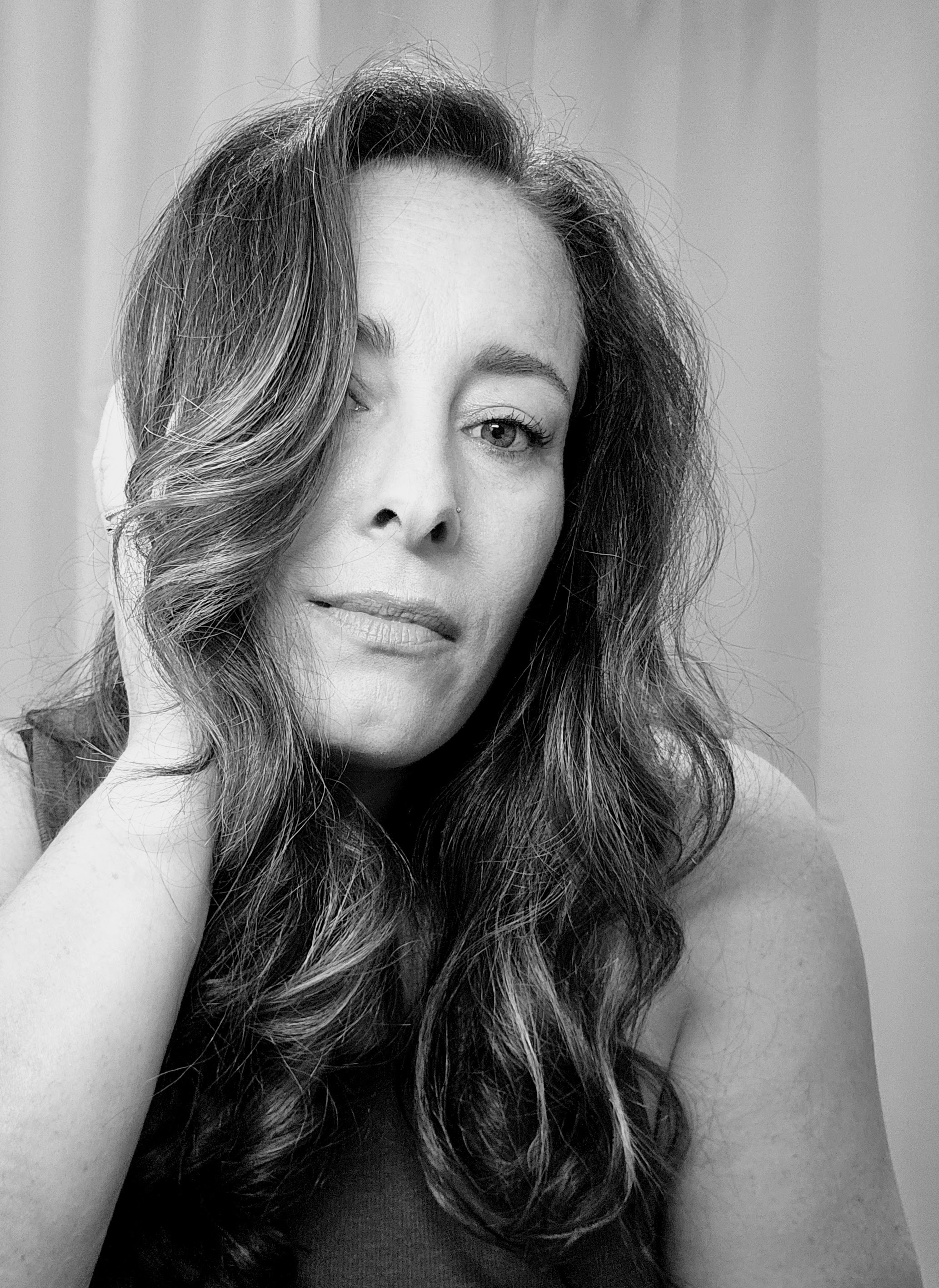 Carolyn Rose Miller black and white portrait